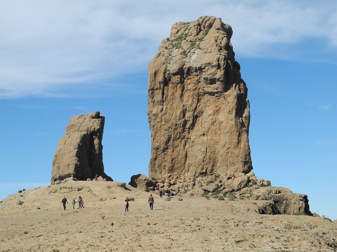 Roque Nublo - skalní památník Gran Canaria